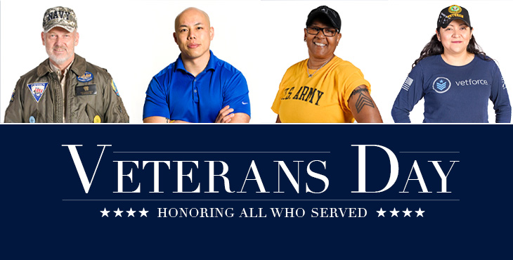 Graphic for Secretary Wilkie’s Veterans Day 2019 message.