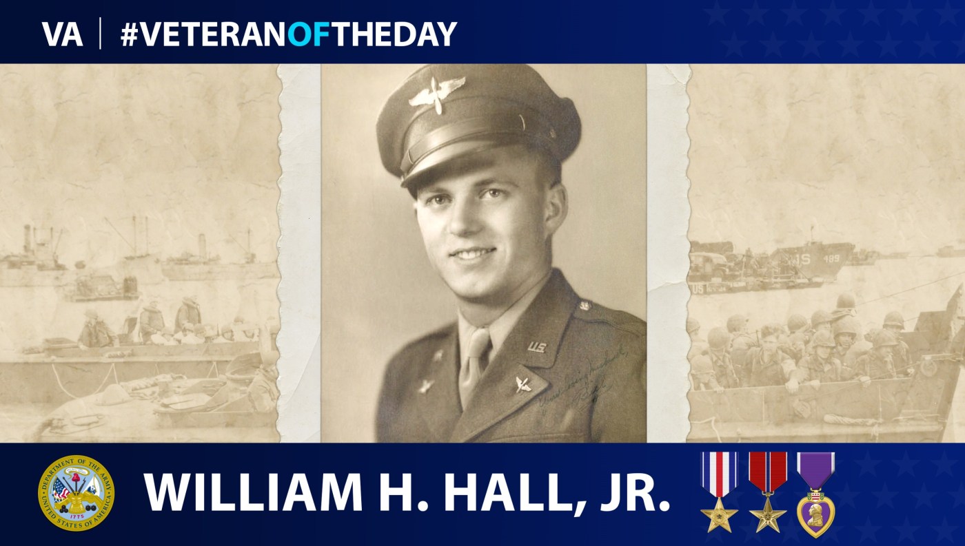Army Veteran William H. Hall, Jr., is today's Veteran of the Day.