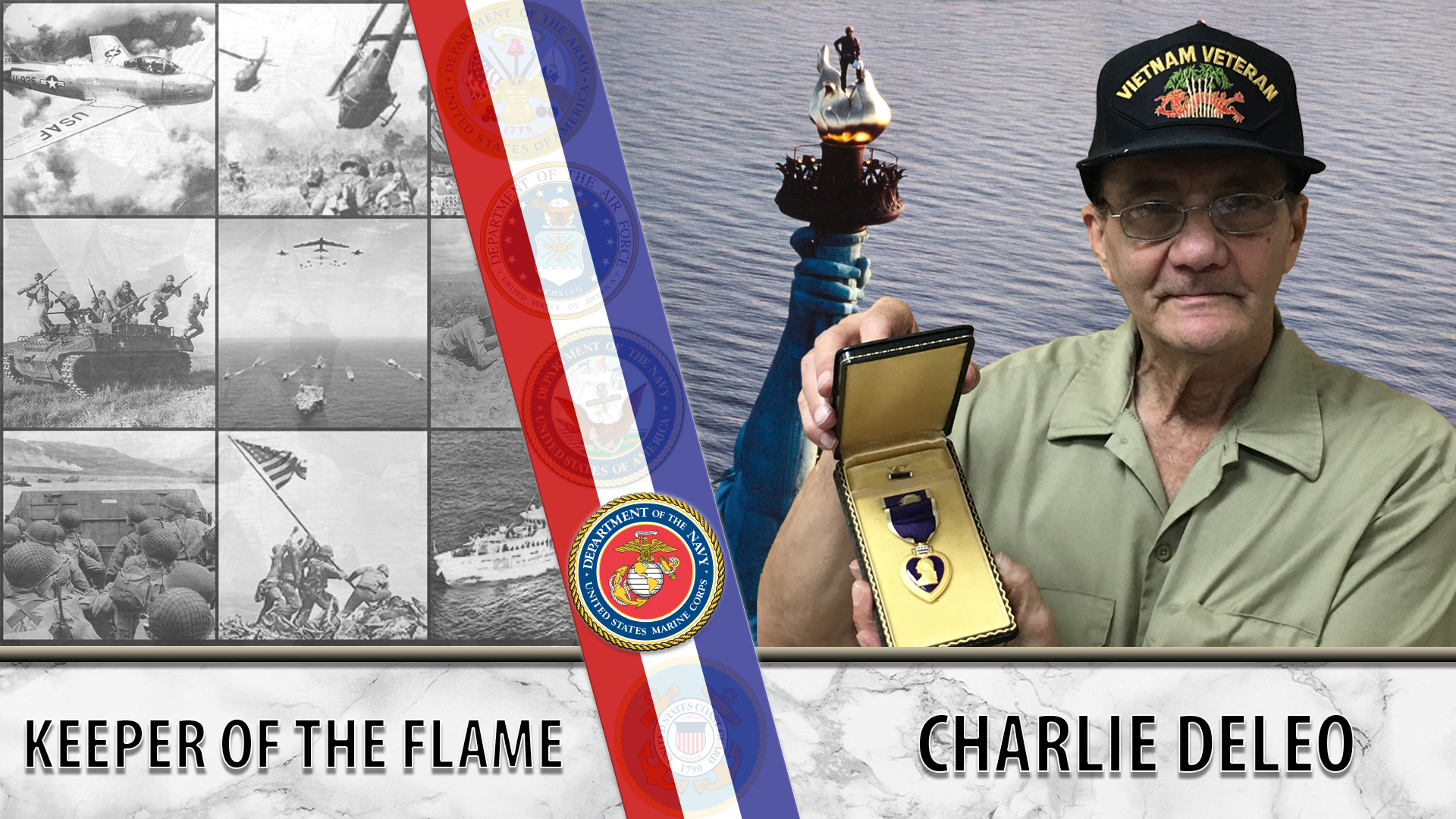 Charlie DeLeo is the Statue of Liberty's keeper of the flame.