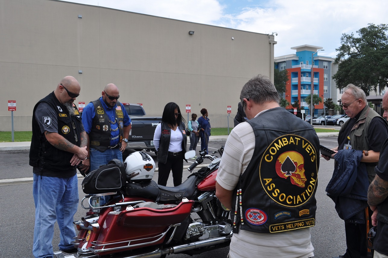 Combat Veterans Motorcycle Association and VA partner for Final Salute: The  Last Mile - VA News