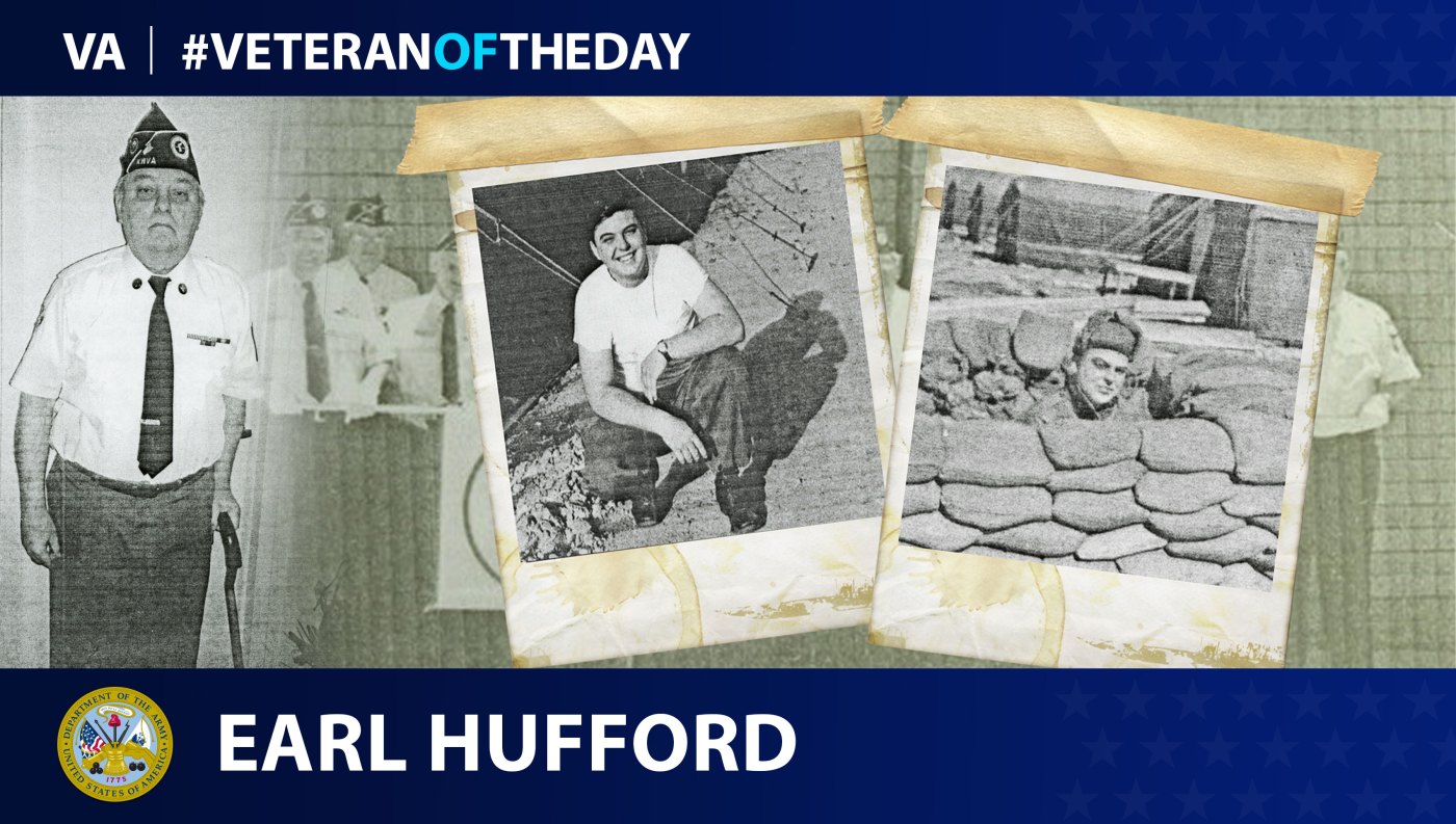 Army Veteran Earl R. Hufford is today's Veteran of the Day.