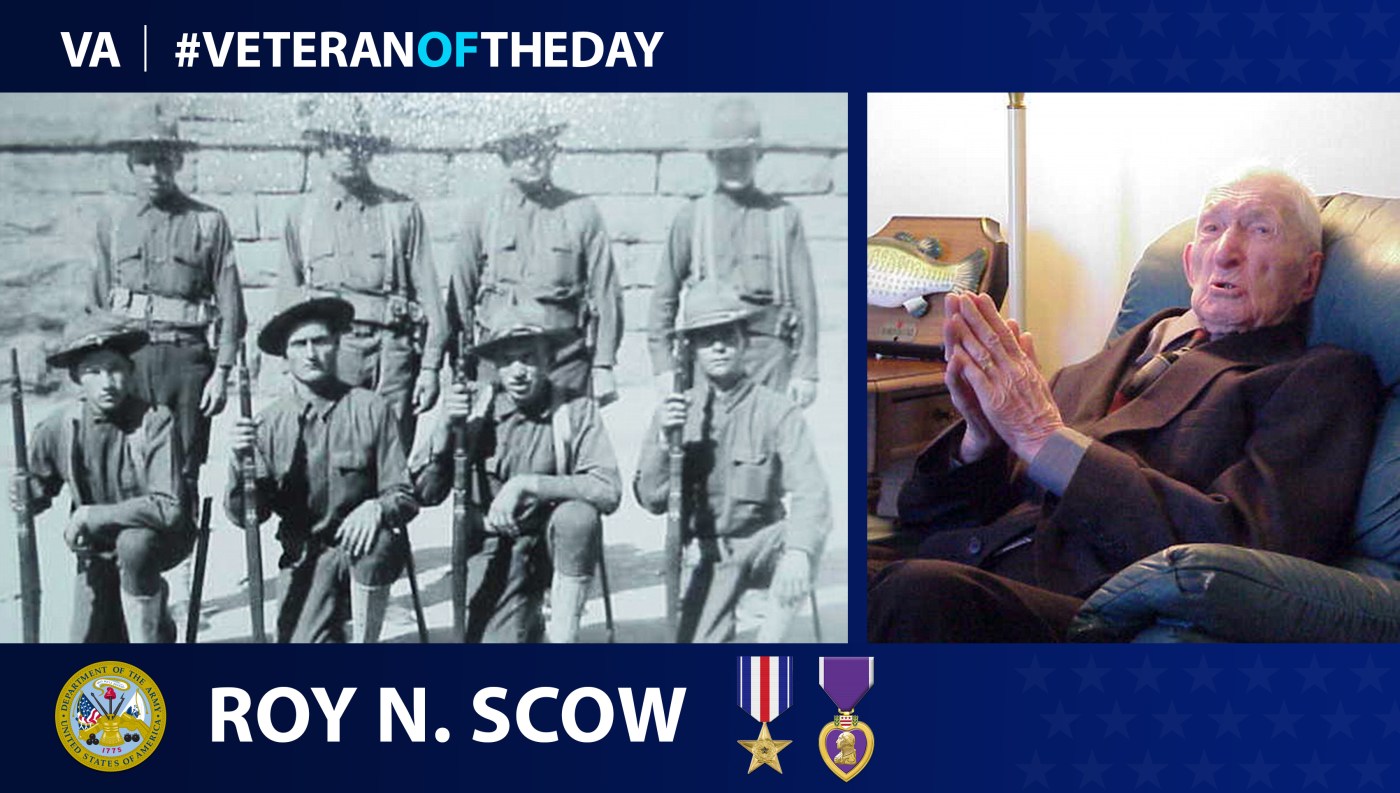 #VeteranOfTheDay Army Veteran Roy N. Scow