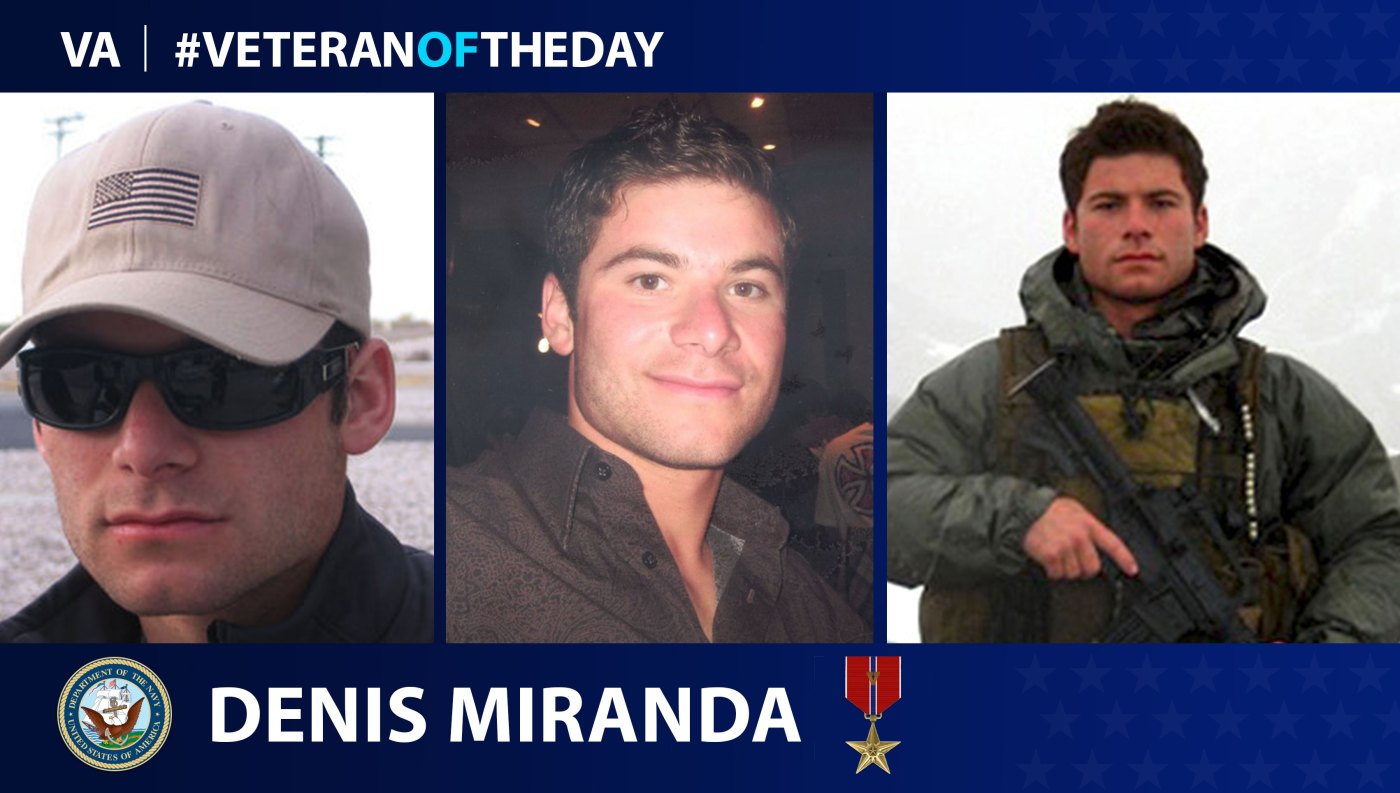Navy Veteran Denis Miranda is today's Veteran of the Day.