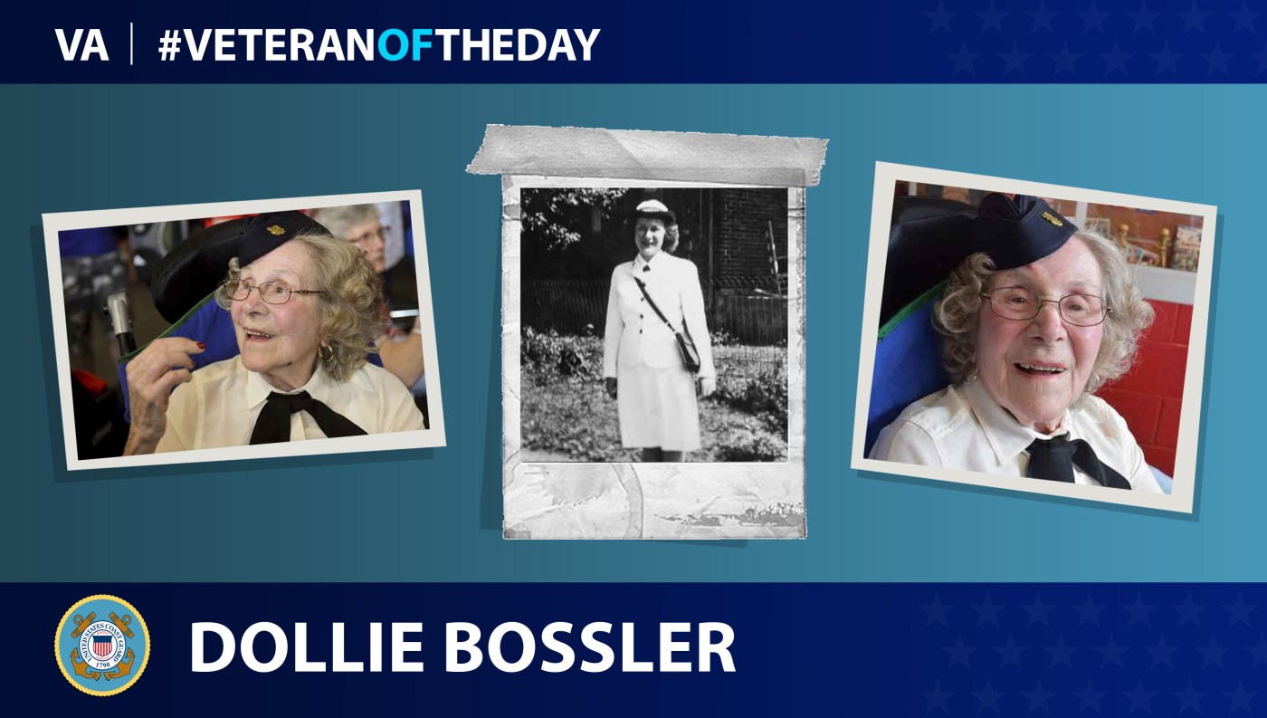Coast Guard Veteran Dollie Bossler is today's Veteran of the Day.