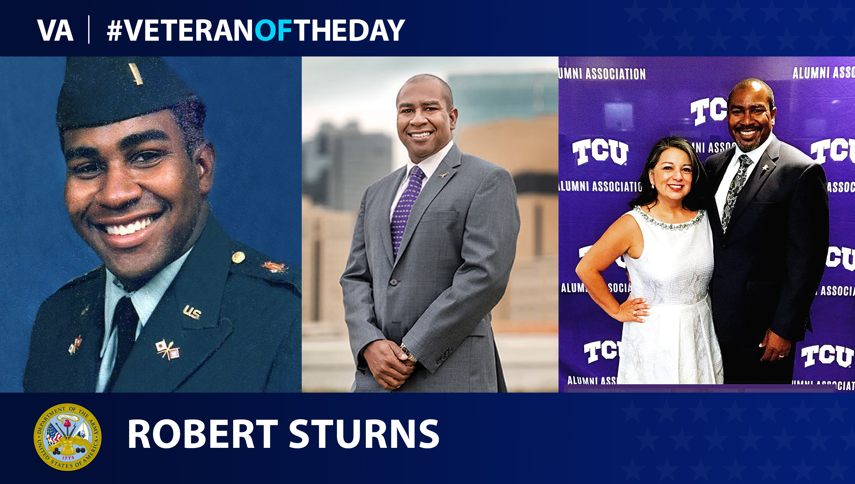 Army Veteran Robert Sturns is today's Veteran of the Day.
