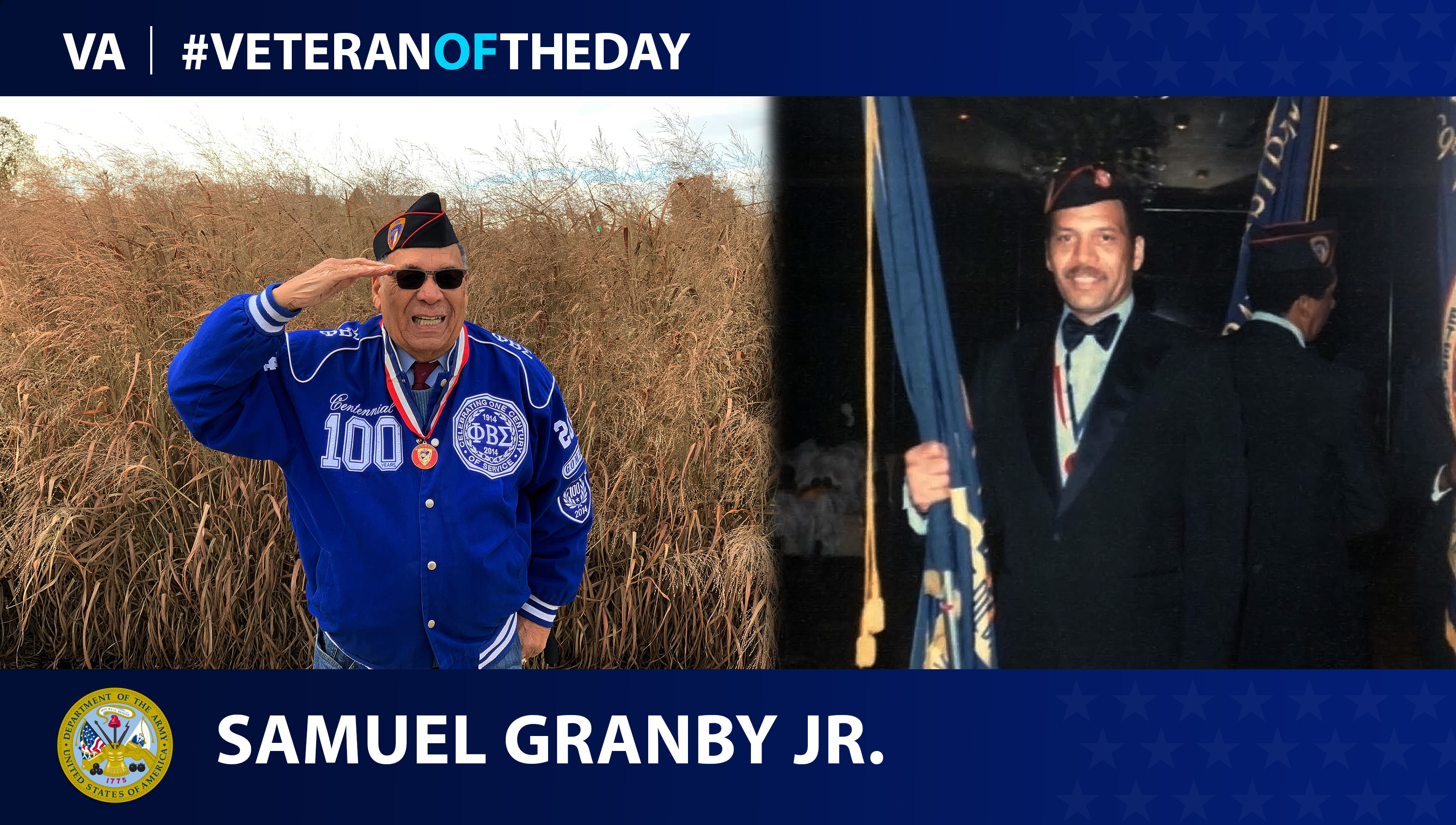 Army Veteran Samuel Granby Jr. is today's Veteran of the Day.