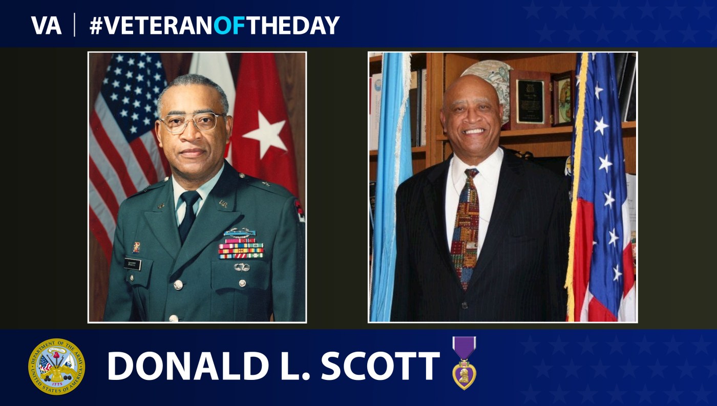 Army Veteran Donald “Don” L. Scott is today's Veteran of the Day.