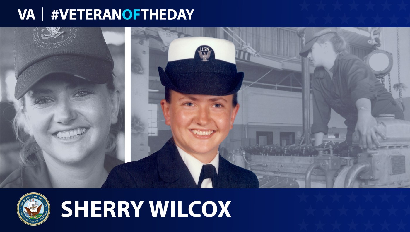 Navy Veteran Sherry Wilcox is today's Veterans of the Day.