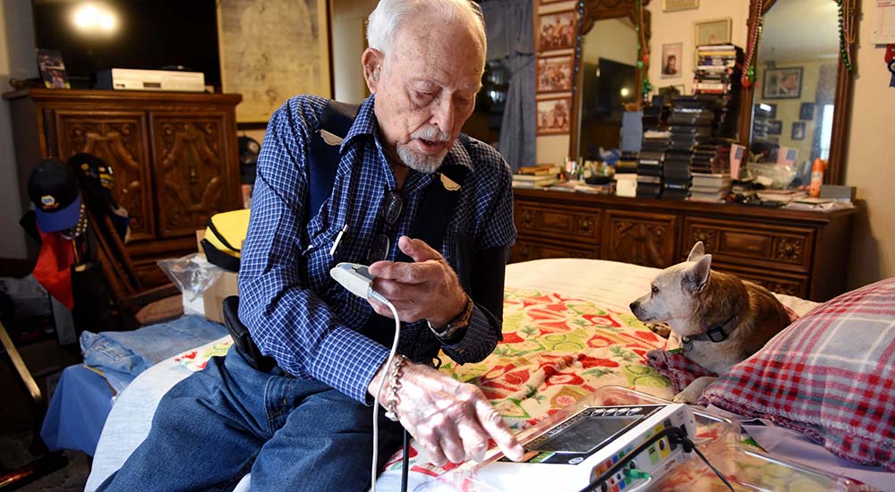 Texas Veteran, 96, benefits from home telehealth