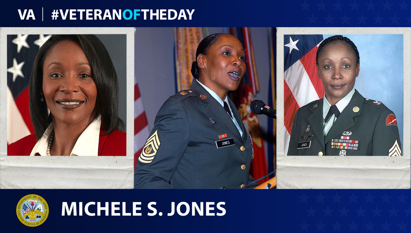 Army Veteran Michele S. Jones is today's Veteran of the Day.
