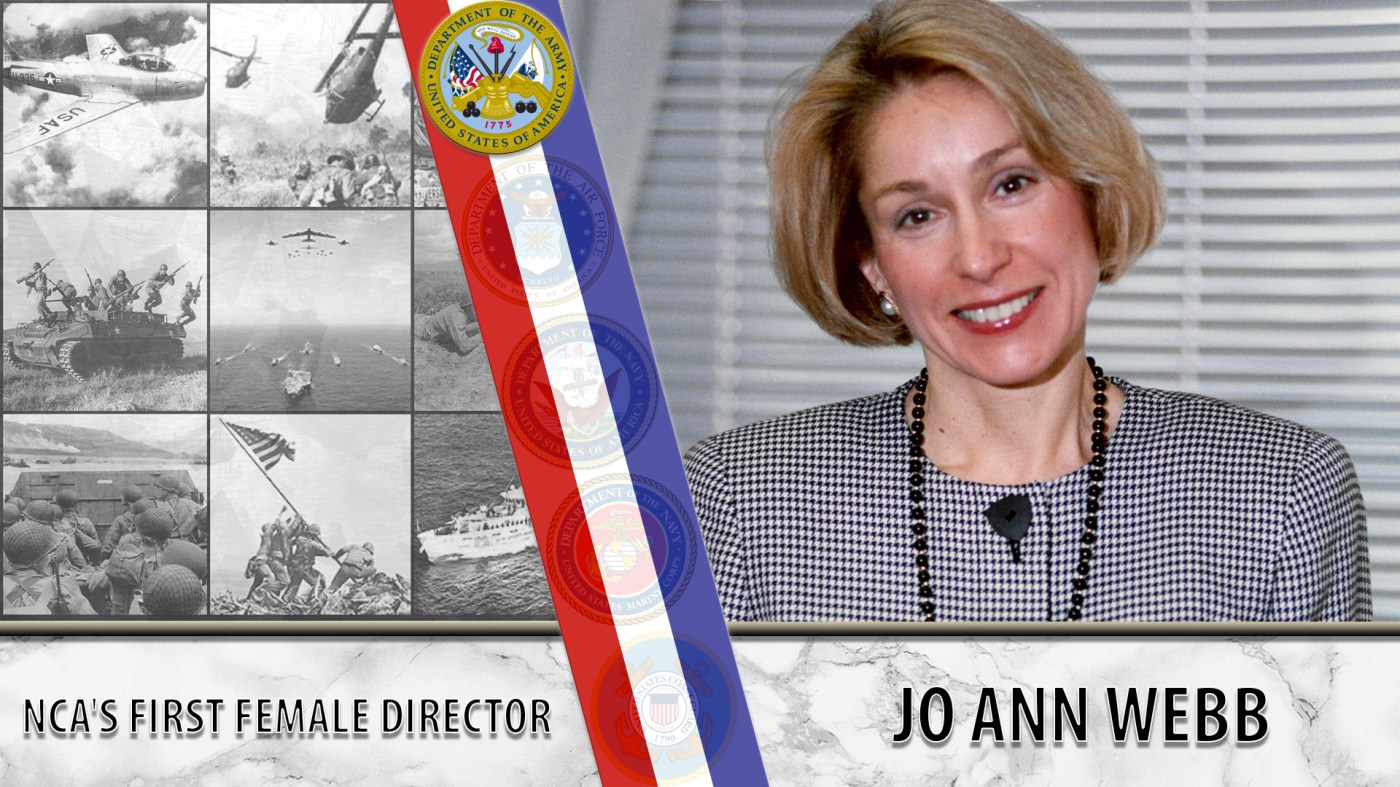 Jo Ann Webb was the first woman director at NCA.