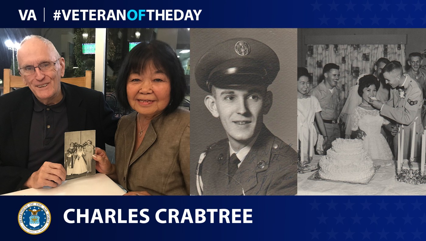 Air Force, Army and Navy Veteran Charles Crabtree is today's Veteran of the Day.