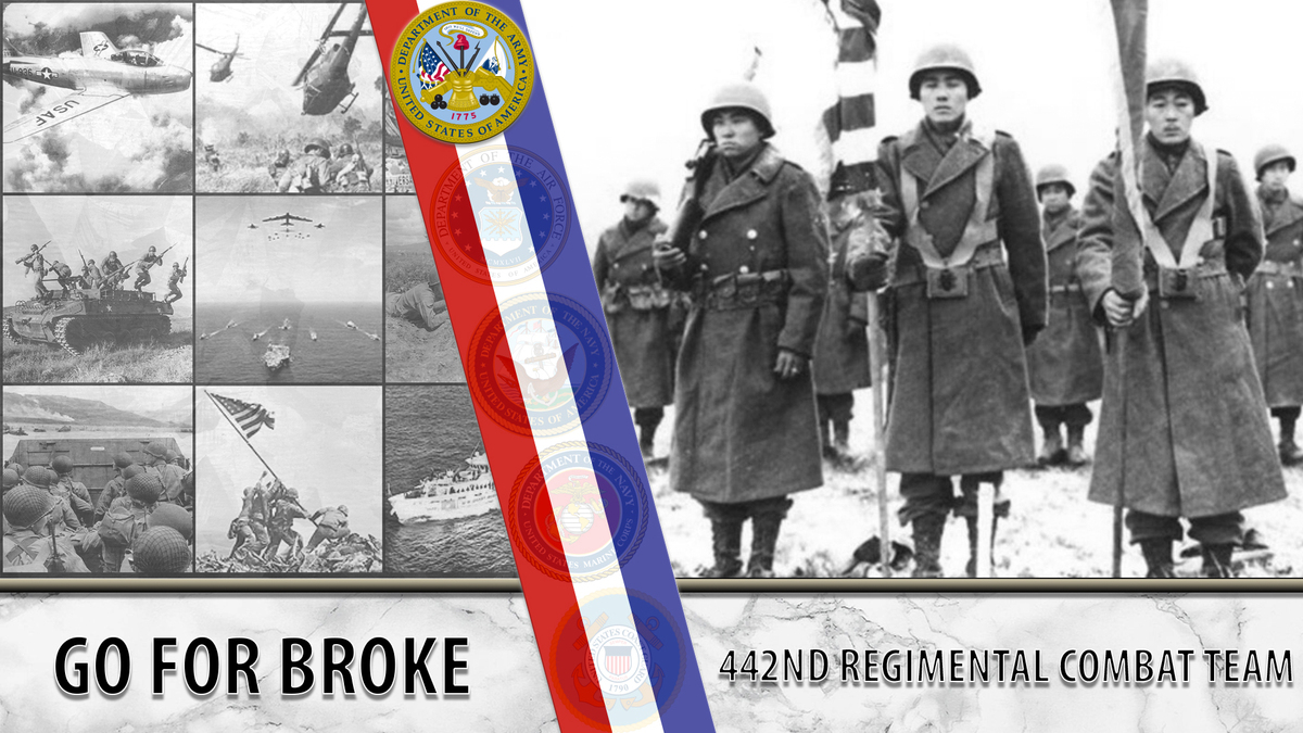 The 442nd Regiment and Go for Broke.