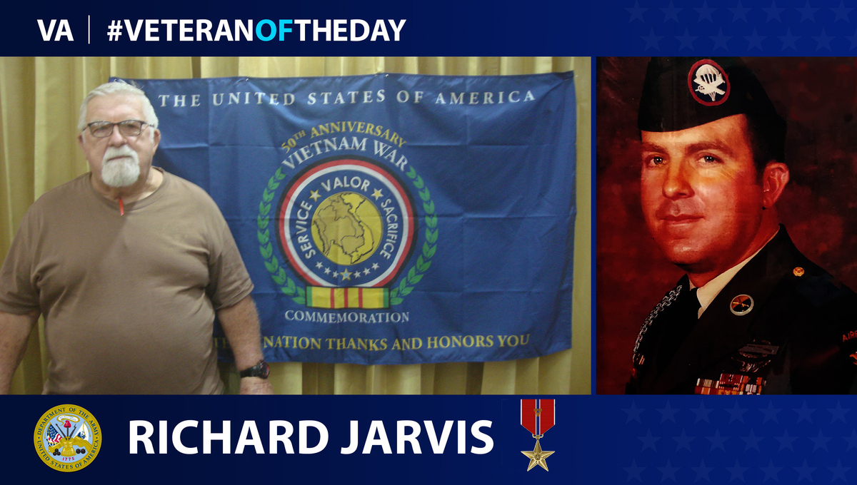 Army Veteran Richard A. Jarvis is today's Veteran of the Day.