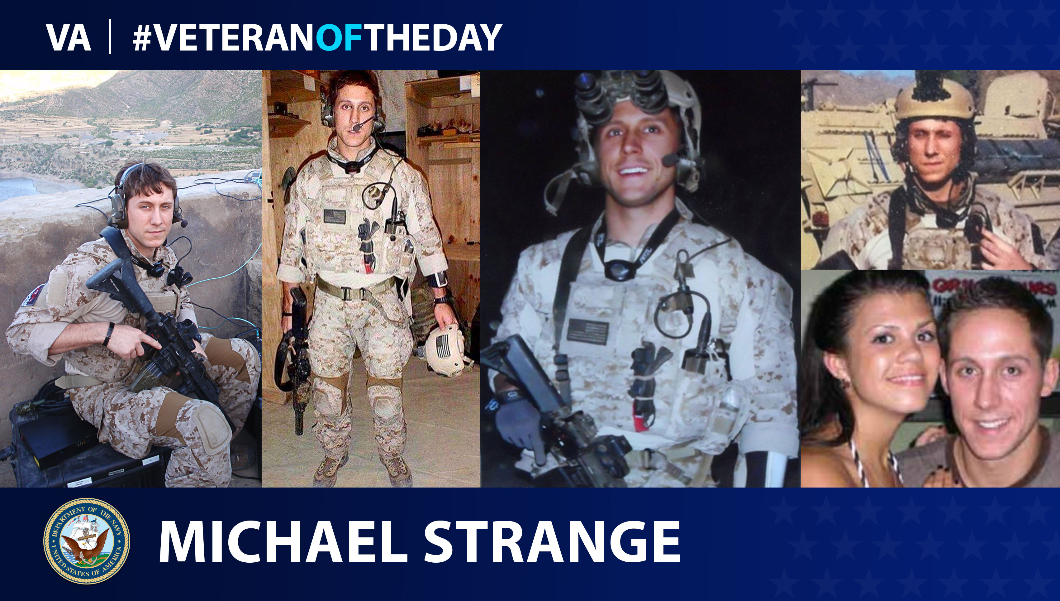Navy Veteran Michael Strange is today's Veteran of the Day.