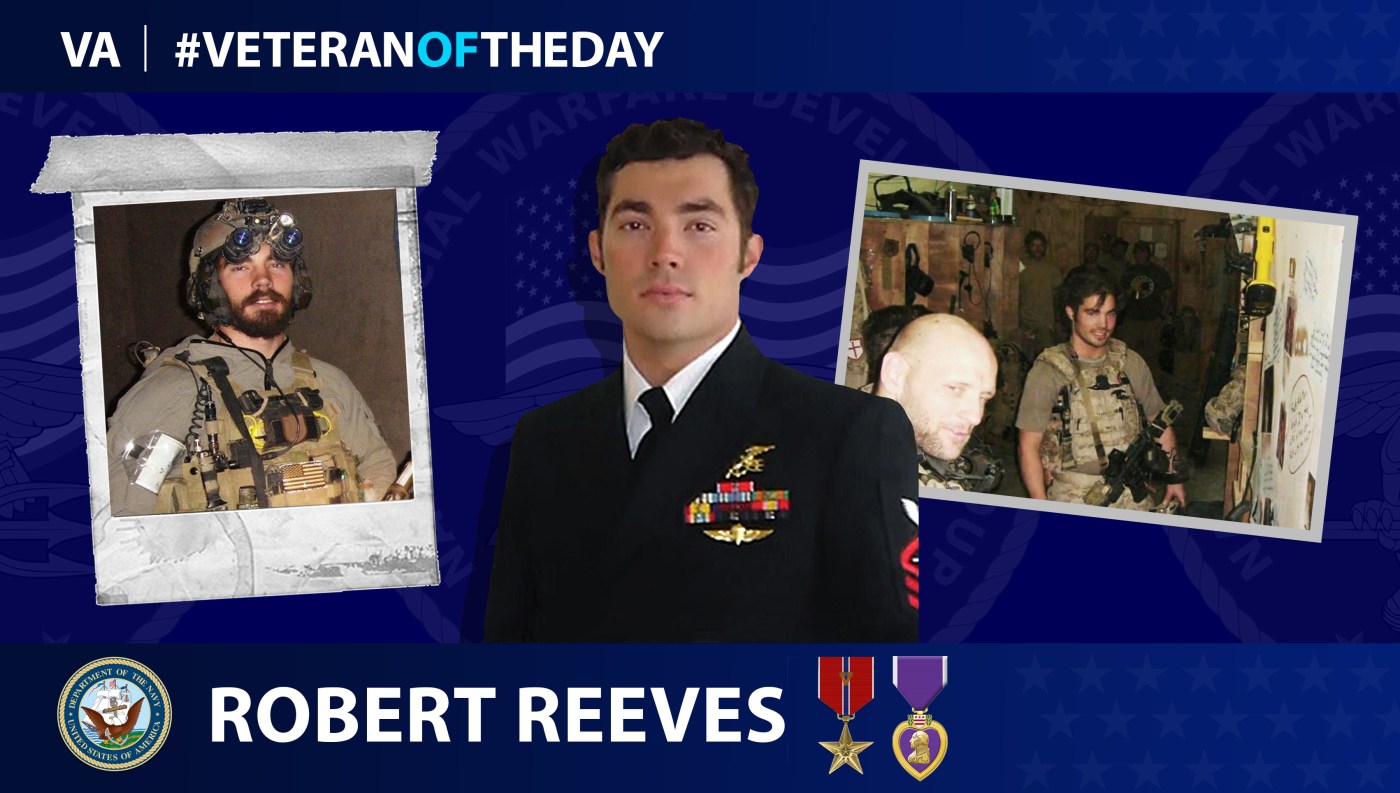 Navy Veteran Robert Reeves is today's Veteran of the Day.