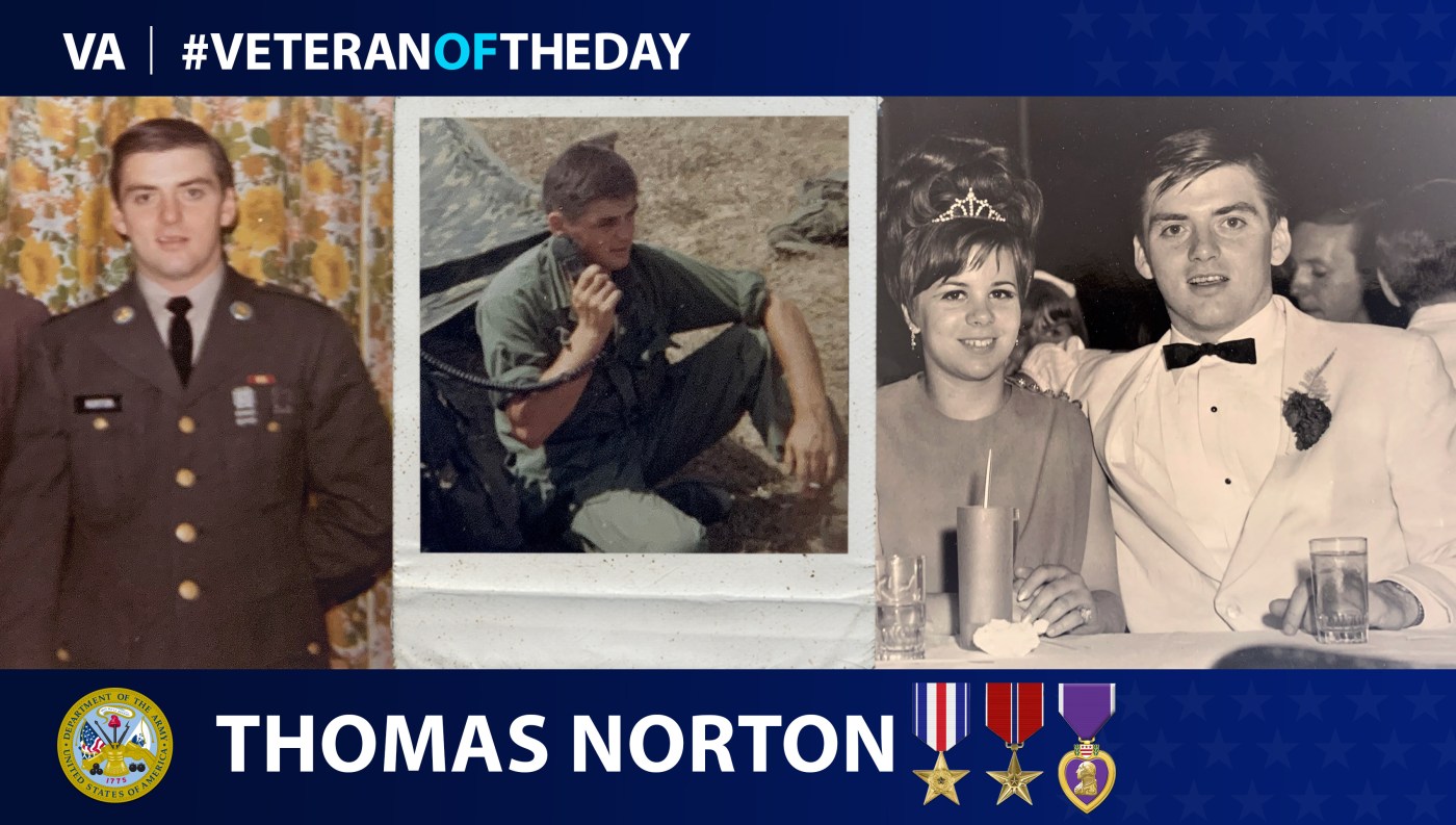 Army Veteran Thomas Norton is today's Veteran of the Day.