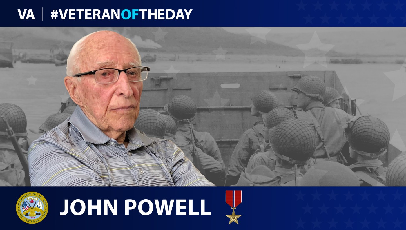 Army Veteran John Powell is today's Veteran of the Day.