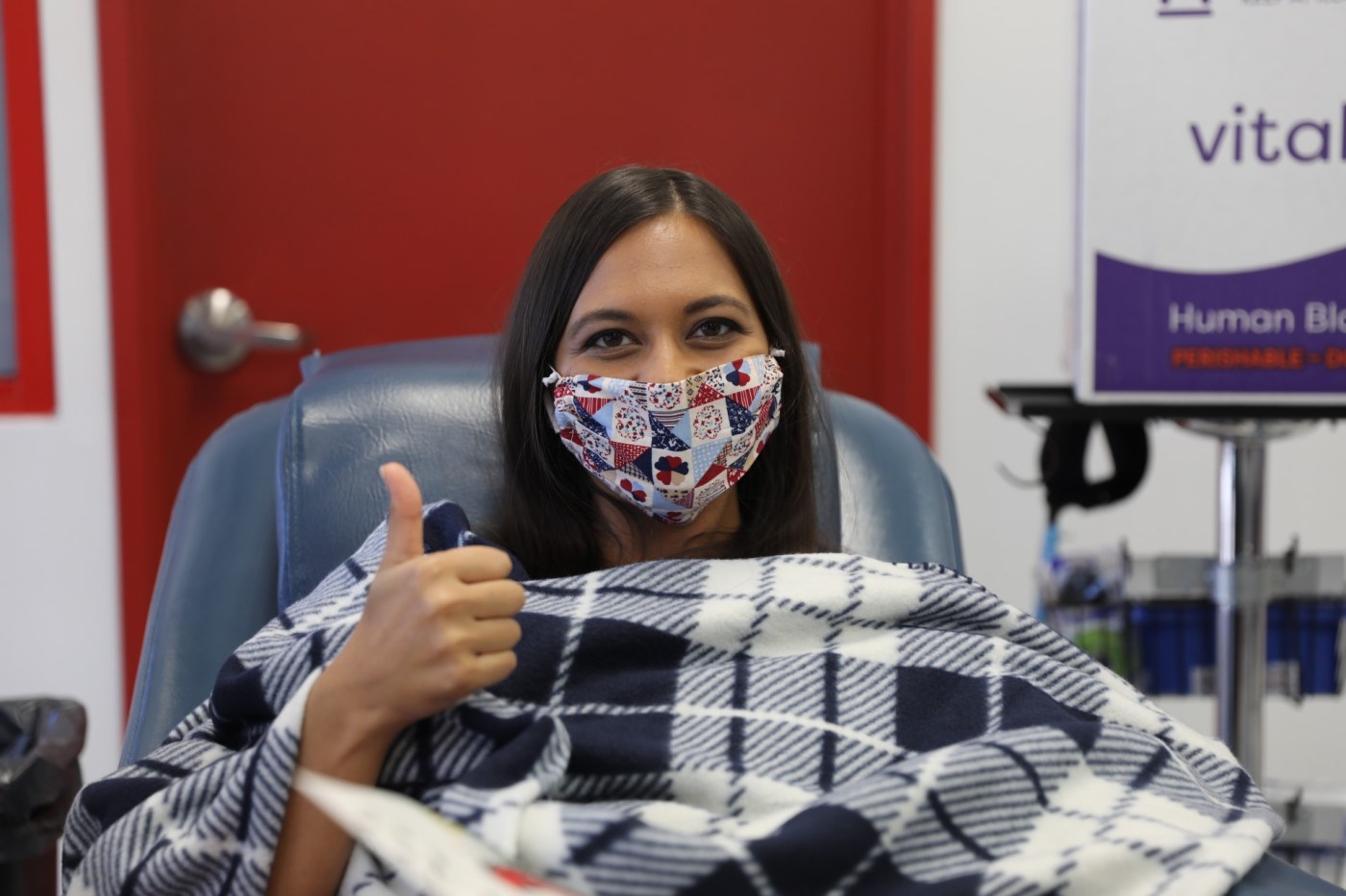 Dr. Parisa Khan is a clinical pharmacist who specializes in infectious diseases at the VA Southern Nevada Healthcare System. As a recovered COVID-19 patient, she donated her convalescent plasma to help others struggling with the illness.