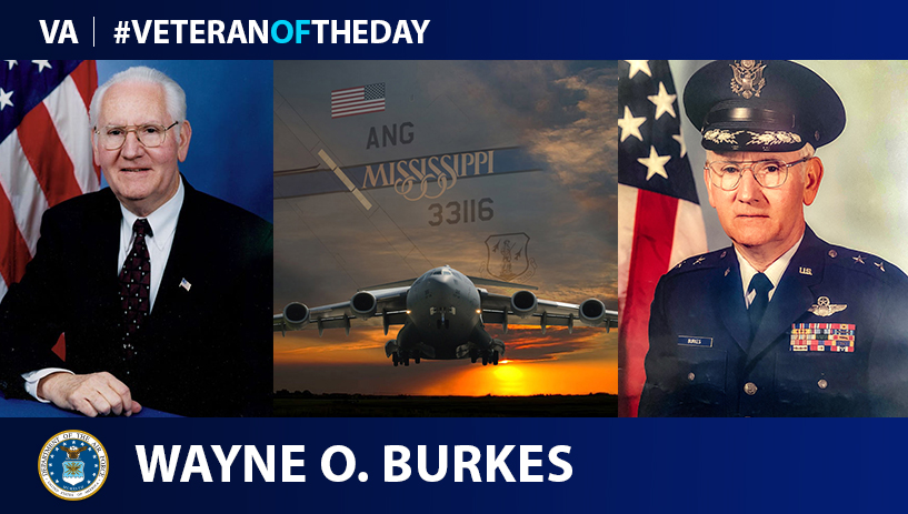 Air Force Veteran Wayne Burkes is today's Veteran of the Day.