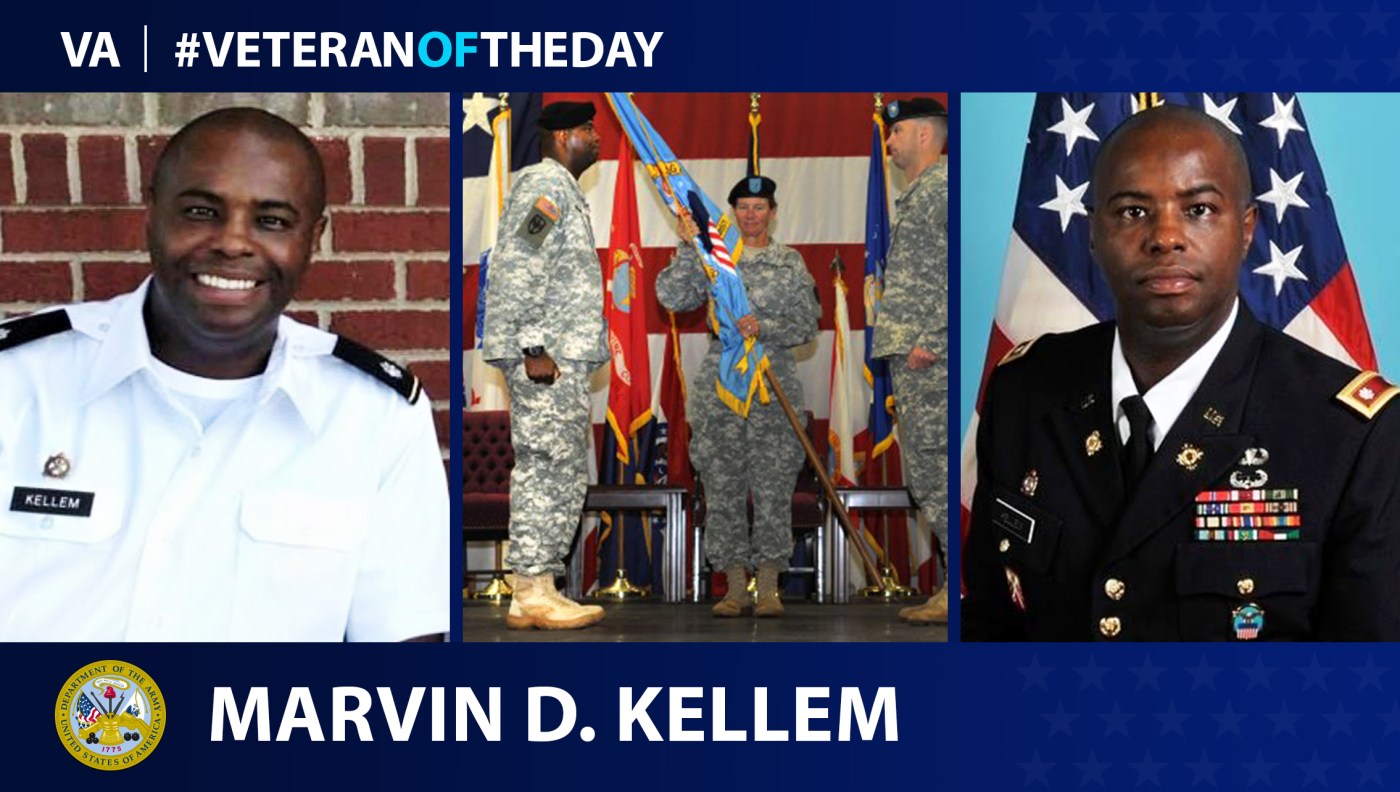Army Veteran Marvin D. Kellem IV is today's Veteran of the Day.