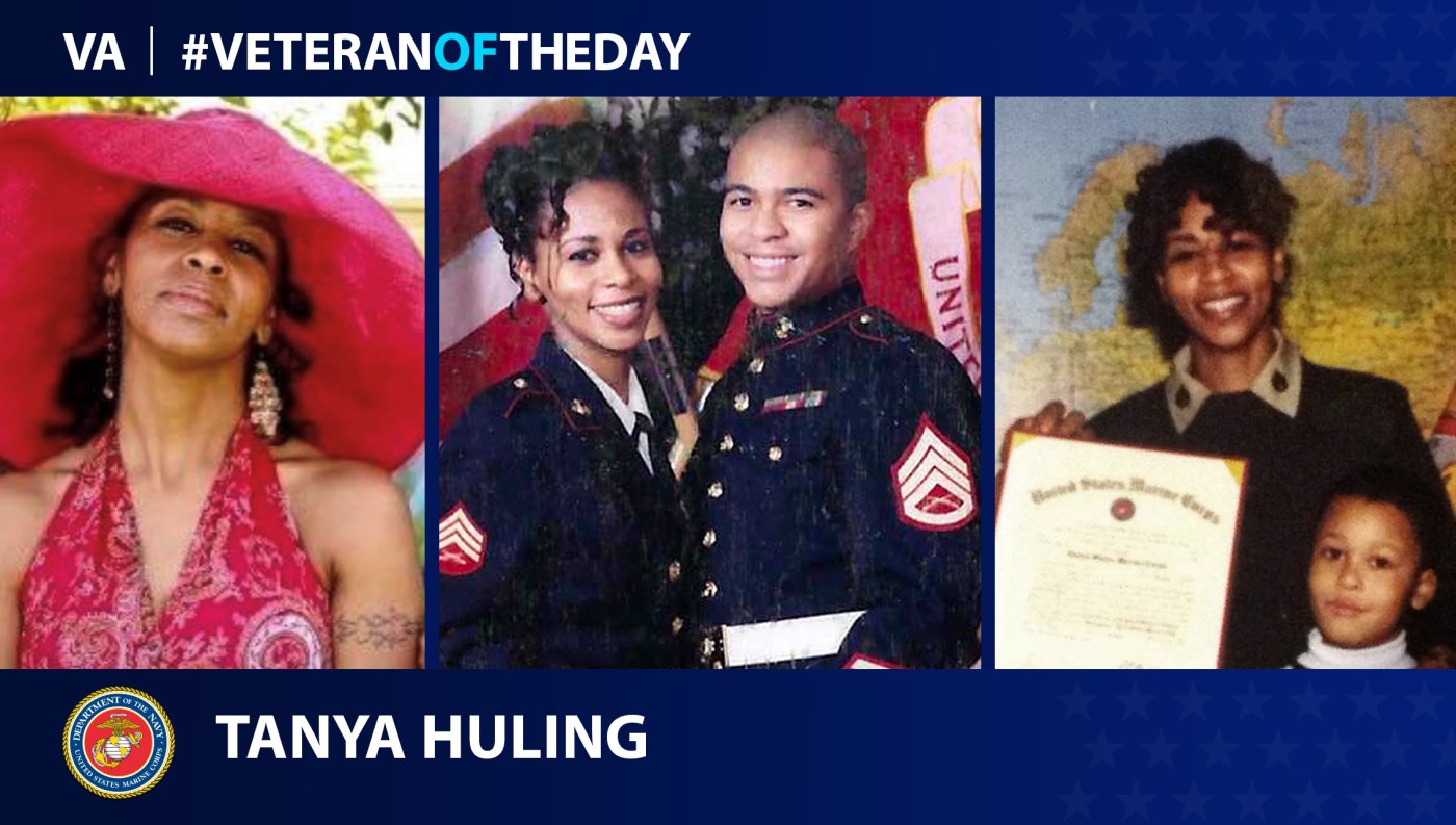 Marine Corps Veteran Tanya Huling is today's Veteran of the Day.