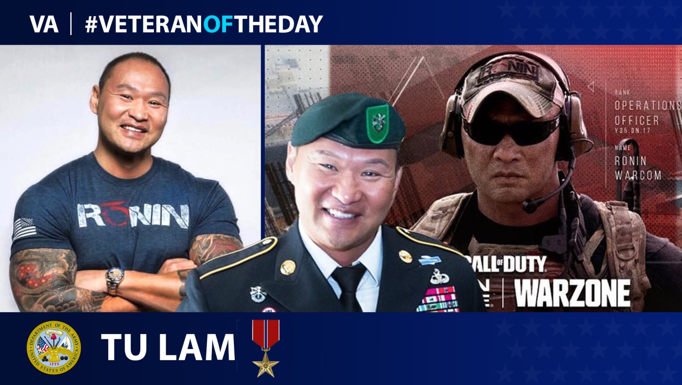 Army Veteran Tu Lam is today's Veteran of the Day.