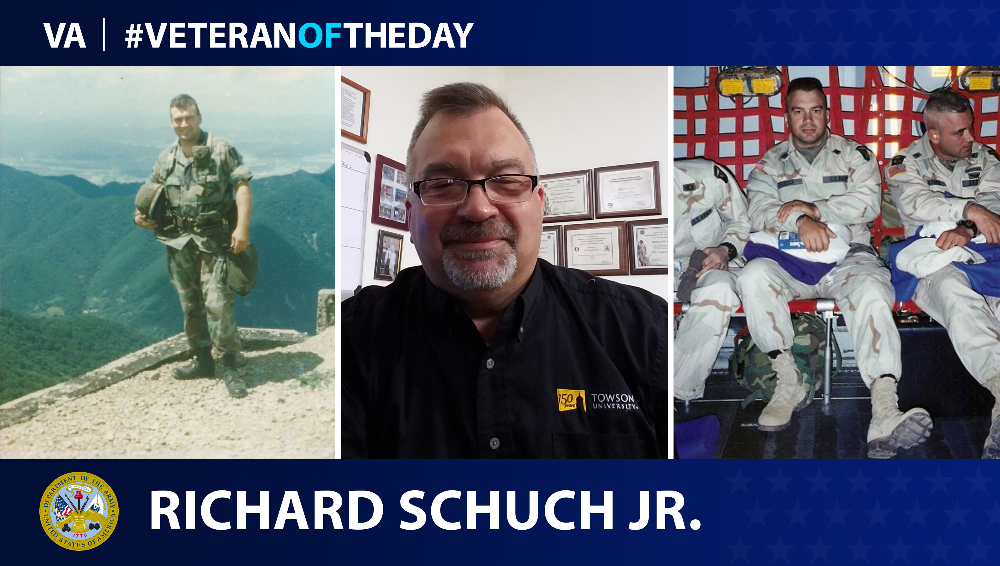 Army Veteran Richard Schuch is today's Veteran of the Day.