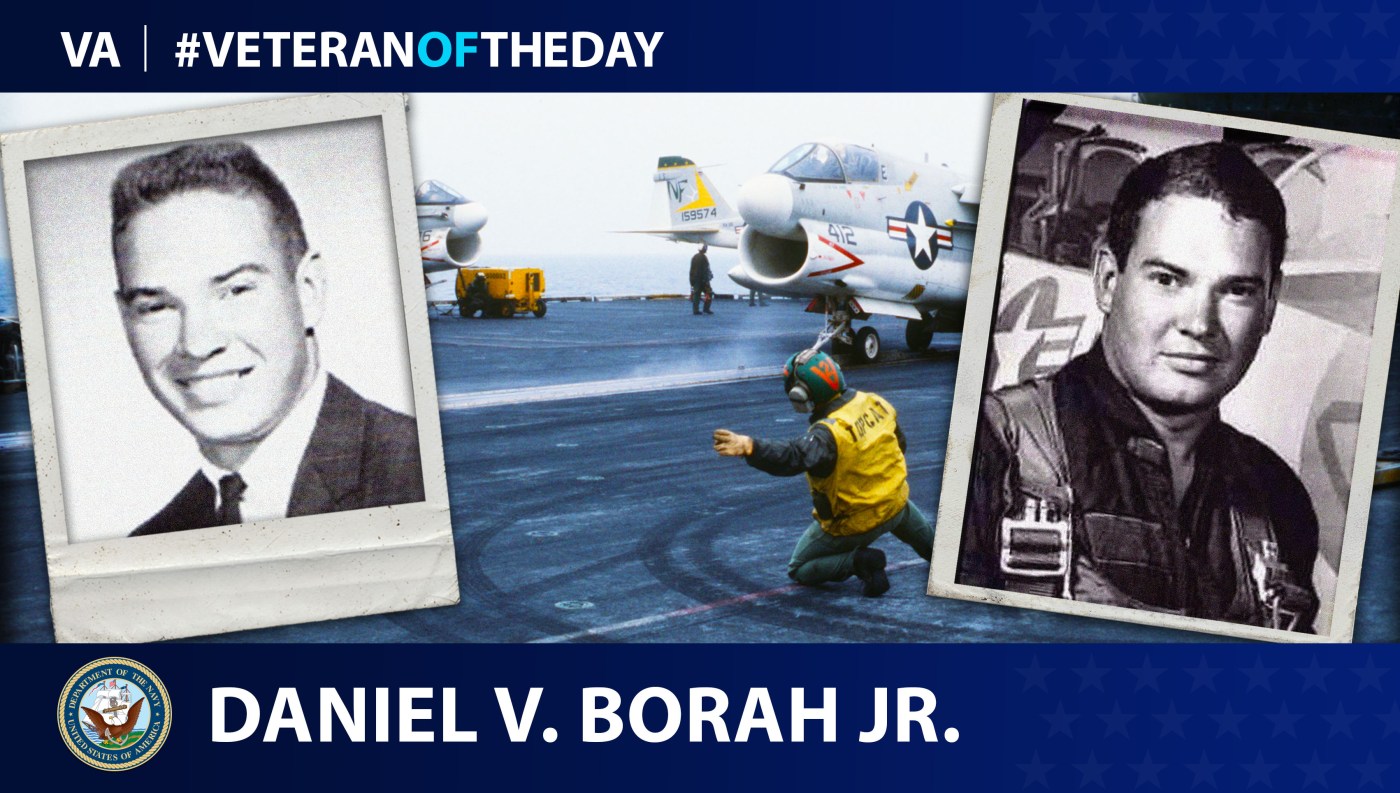 Navy Veteran Daniel V. Borah Jr. is today's Veteran of the Day.
