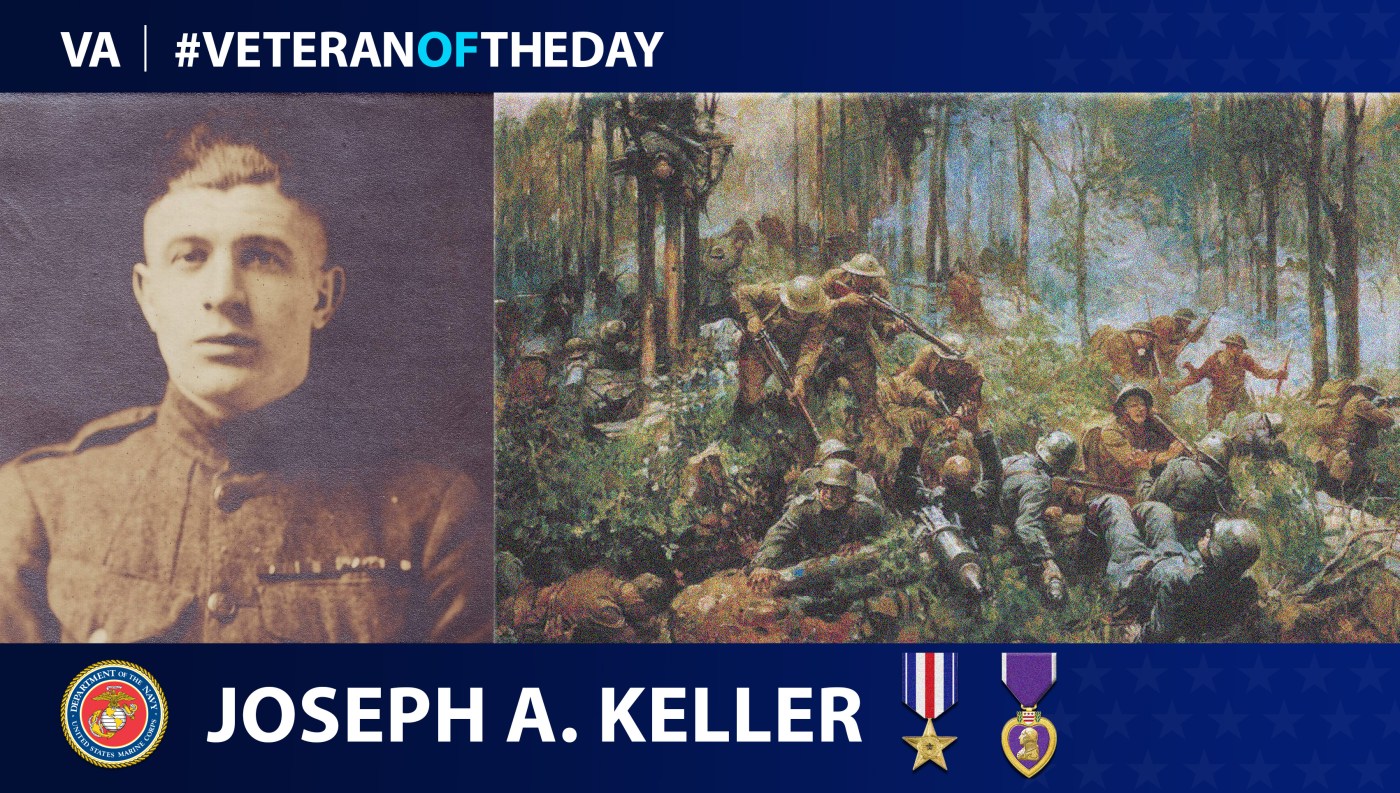 Marine Corps Veteran Joseph Keller is today's Veteran of the Day.