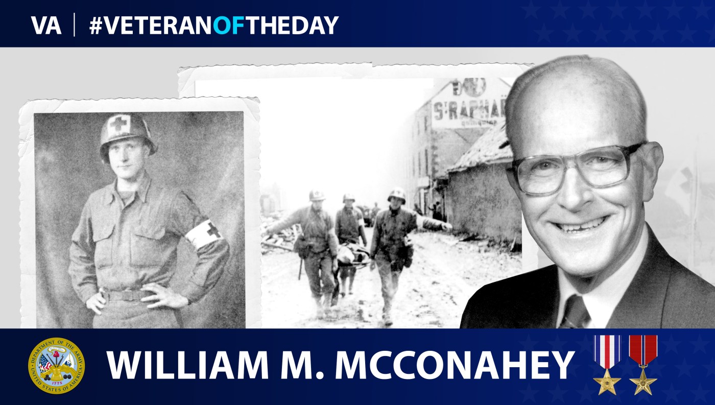 Army Veteran William McConahey is today's Veteran of the Day.