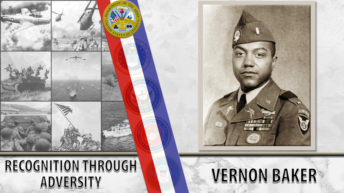 Medal of Honor recipient Vernon Baker