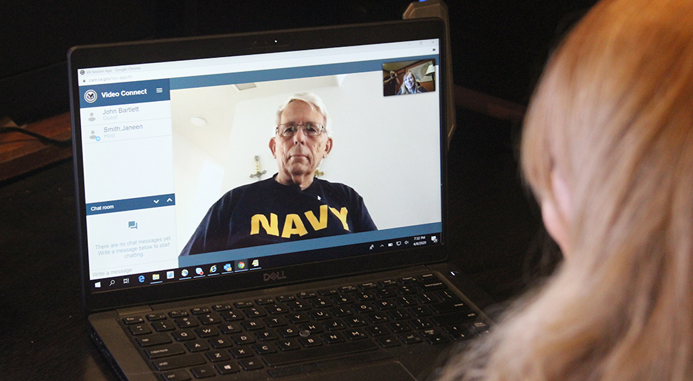 Veterans call VA Video Connect a “lifesaver”