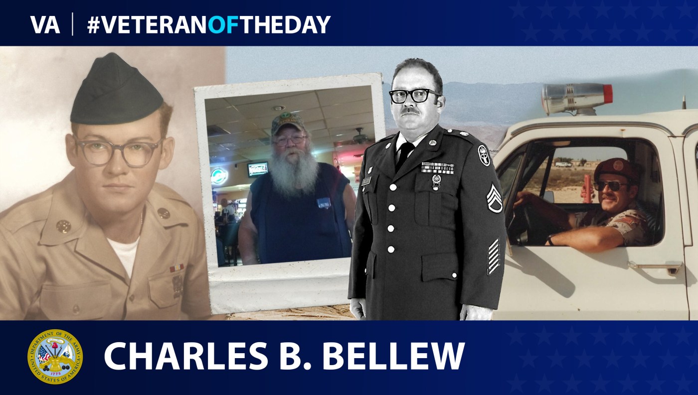 Army Veteran Charles Bud Bellew is today's Veteran of the Day.