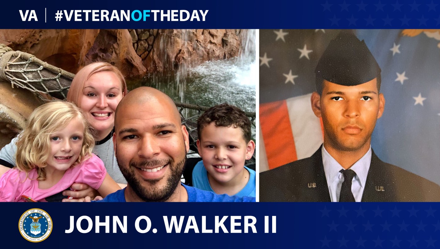 Air Force Veteran John Walker is today's Veteran of the Day.