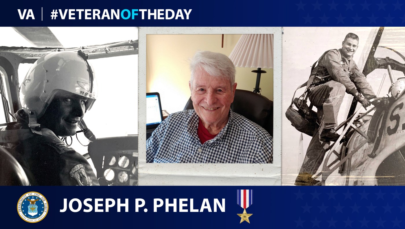 Air Force Veteran Joseph Phelan is today's Veteran of the Day.