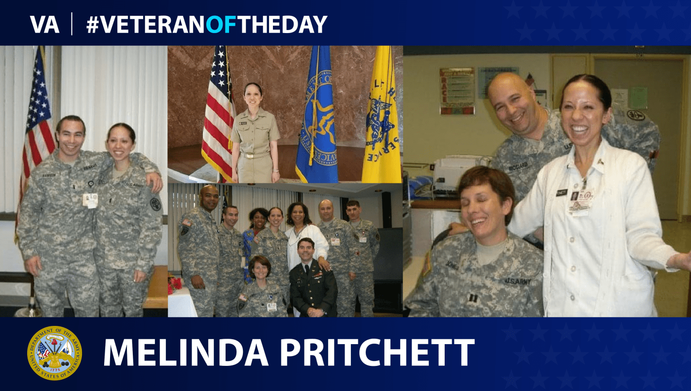 Army Veteran Melinda Pritchett is today's Veteran of the Day.
