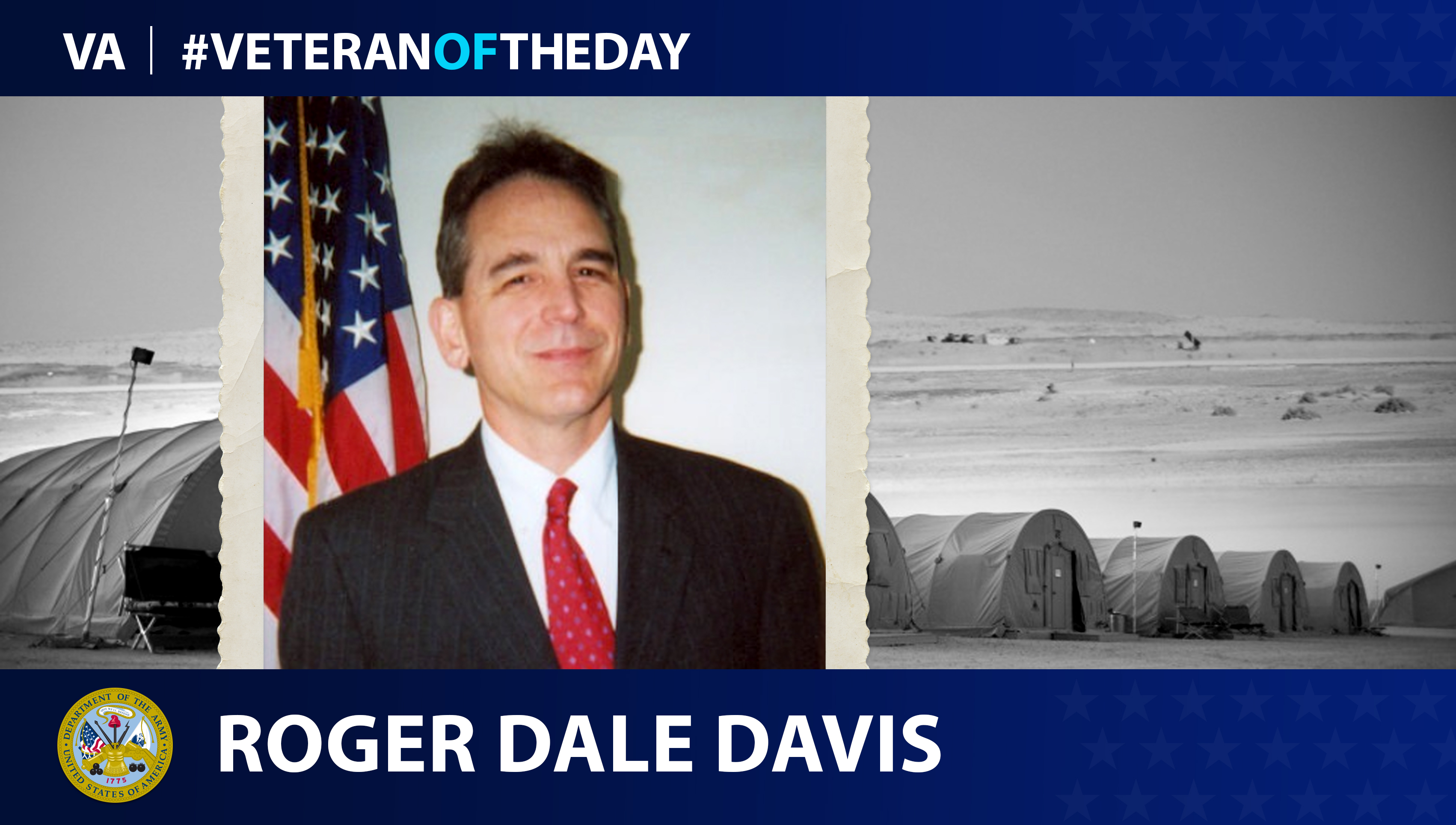 Army Veteran Roger Dale Davis is today's Veteran of the Day.