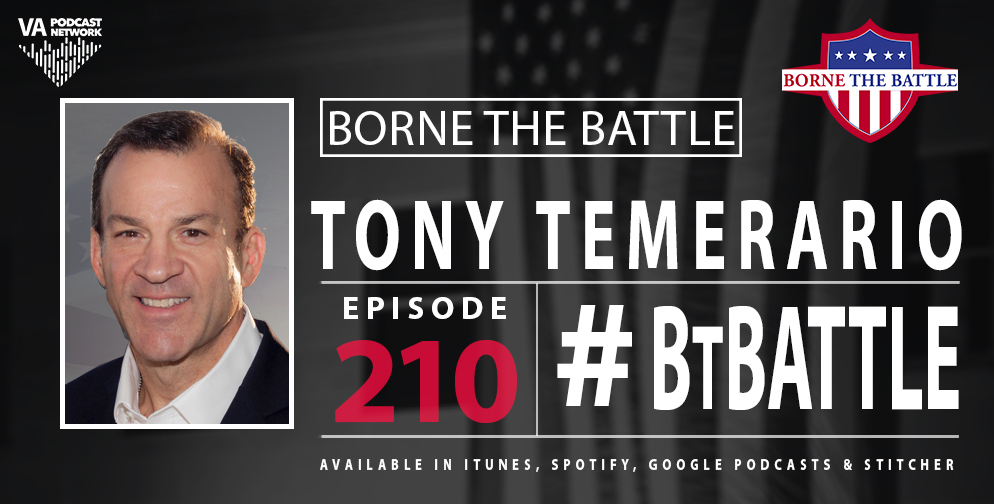 Tony Temerario on VA's Borne the Battle podcast