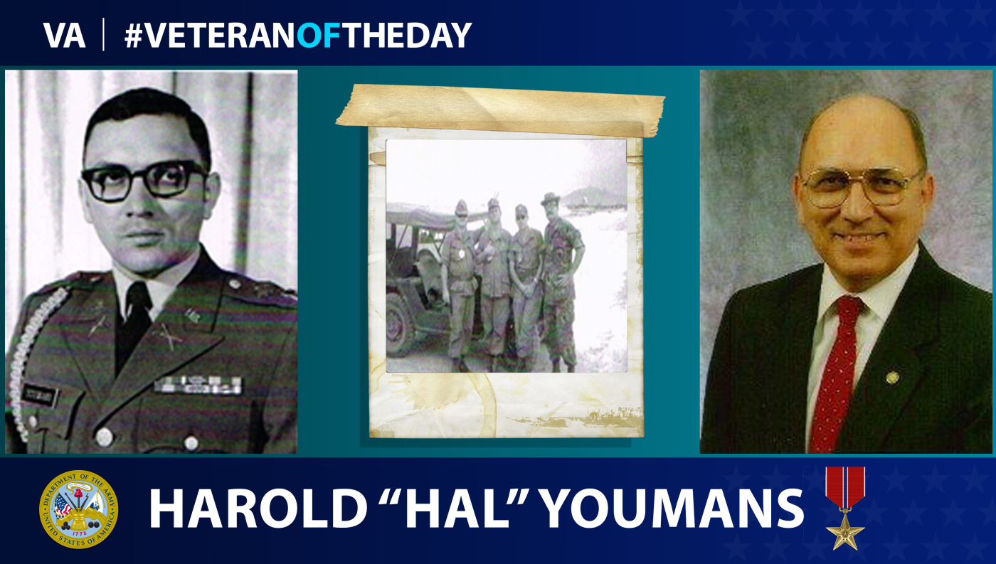 Army Veteran Harold Youmans is today's Veteran of the Day.