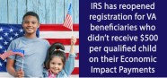 IRS Reopens Registration For Economic Impact Payment VA News