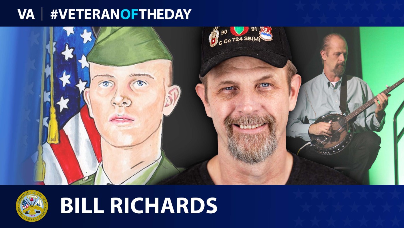Army Veteran Bill Richards is today's Veteran of the Day.