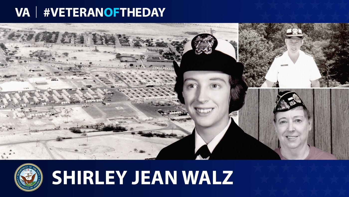 #VeteranOfTheDay Navy Veteran Shirley Jean Walz