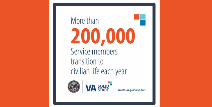 VA Solid Start program helps transitioning service members.