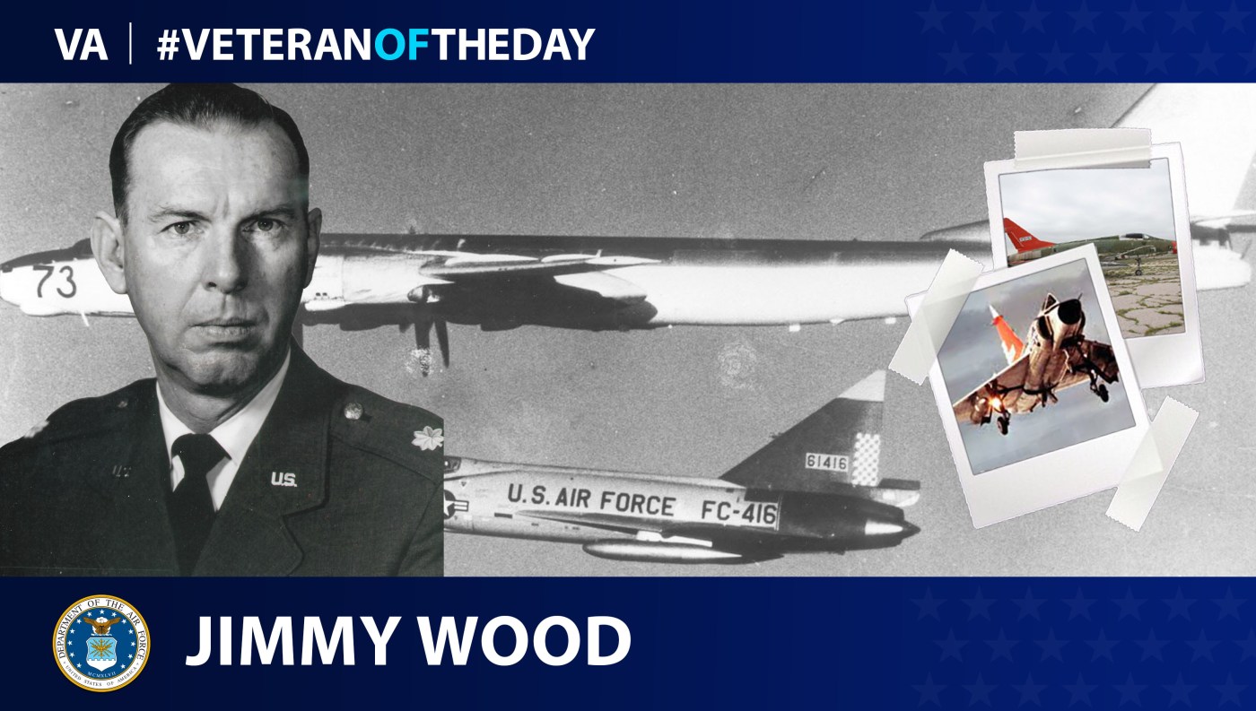 Air Force Veteran Jimmy Wood is today's Veteran of the Day.