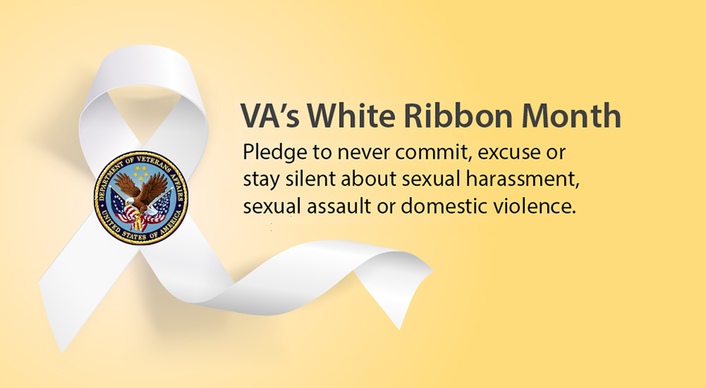 White Ribbon Month graphic