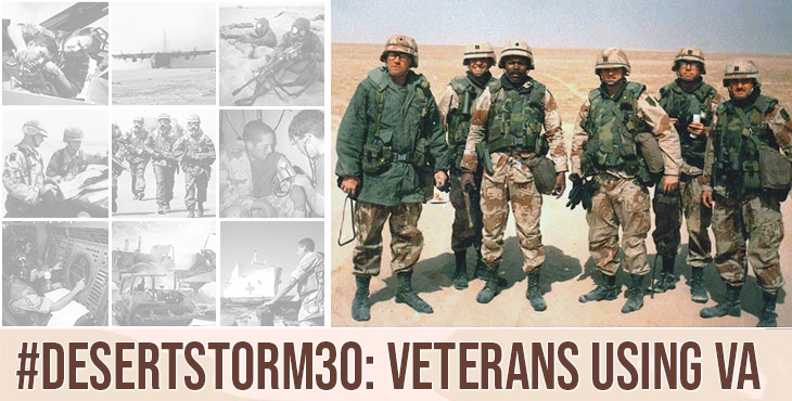 DesertStorm30: Veterans using VA services - VA News