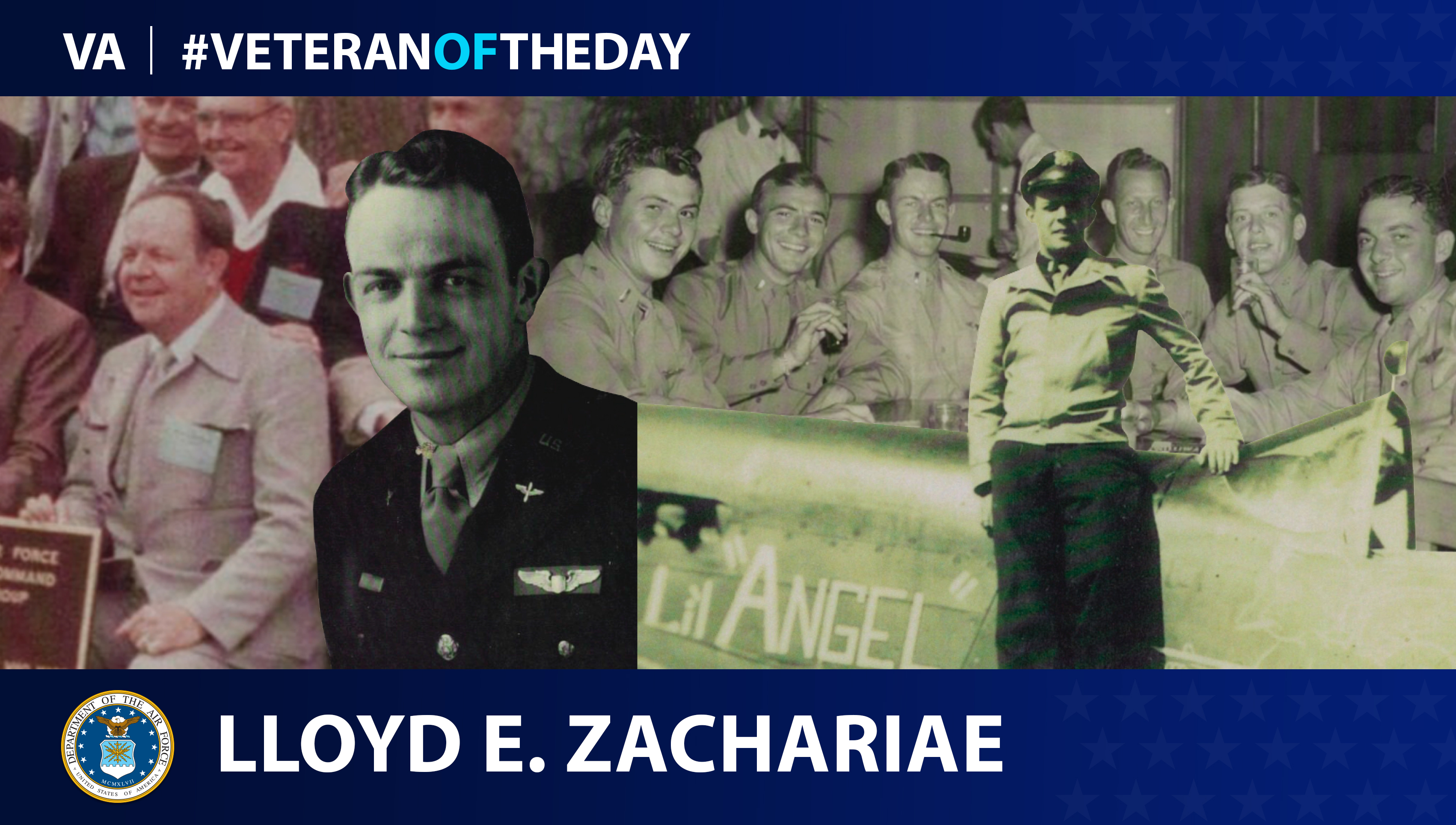 Air Force Veteran Lloyd Elton Zachariae is today's Veteran of the Day.