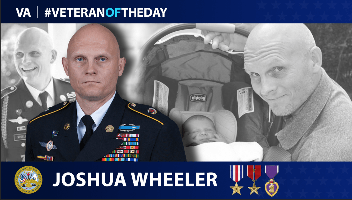 Army Veteran Joshua Wheeler is today's Veteran of the Day.