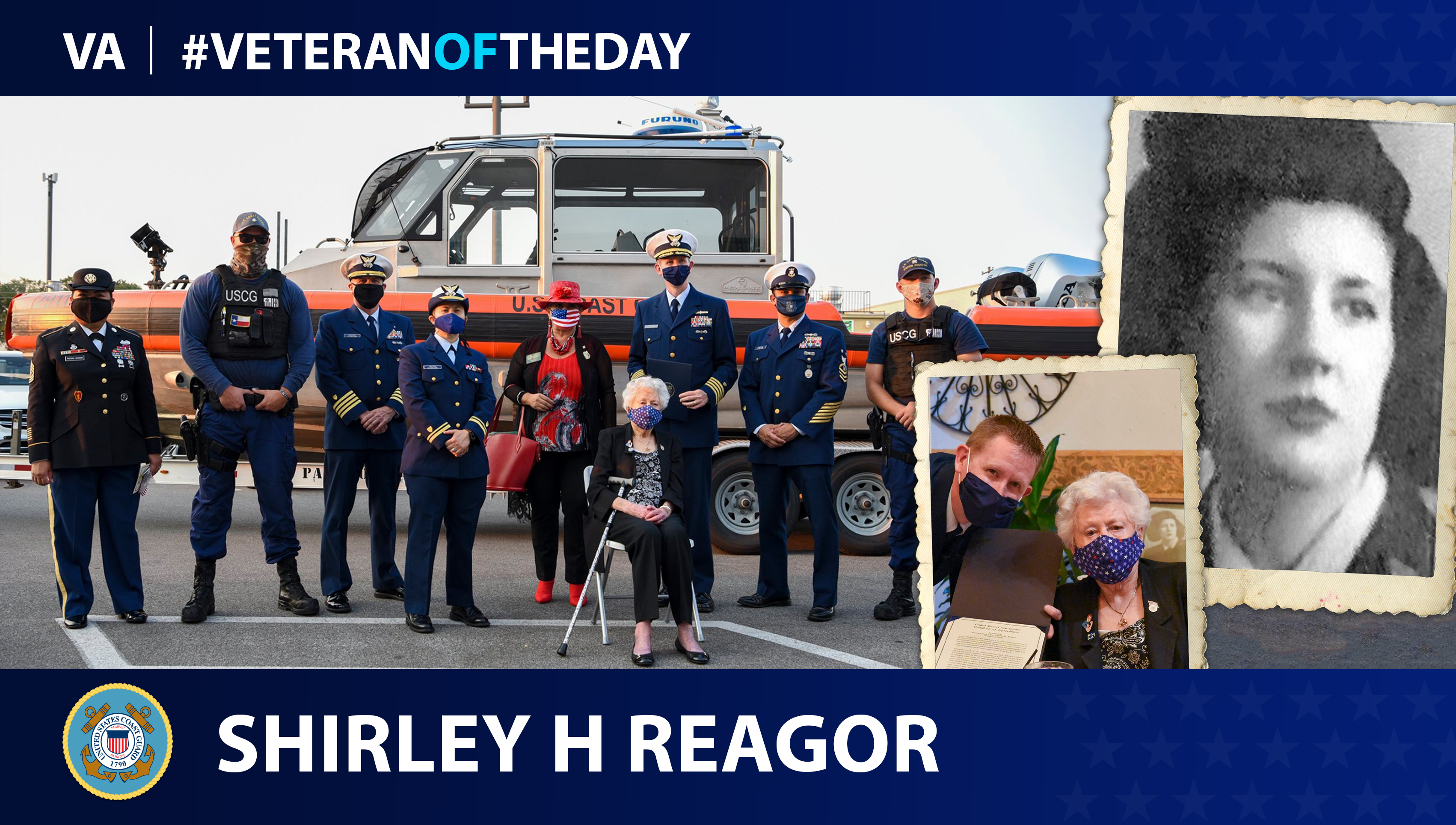 Coast Guard Veteran Shirley H. Reagor is today's Veteran of the Day.